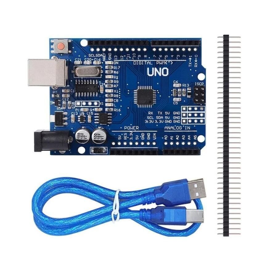Arduino Uno R3 SMD CH340 Chip (USB Kablo Hediye)