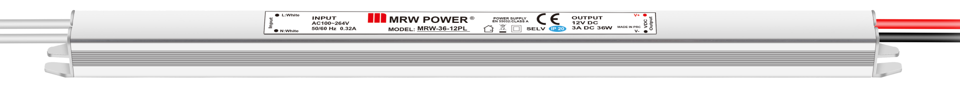MERVESAN MRW-36-12PL 12V 3A ULTRA SLIM ADAPTÖR