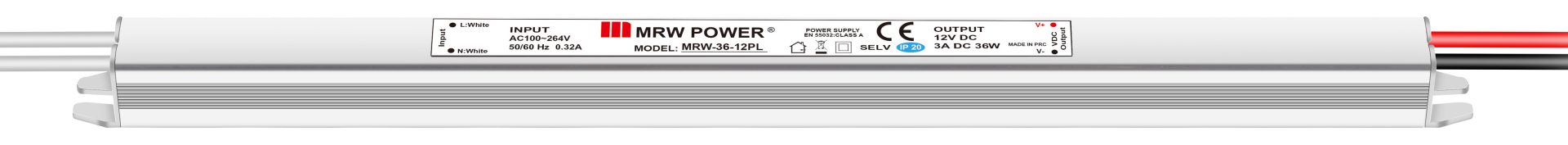 MERVESAN MRW-36-24PL 24V 1,5A ULTRA SLIM ADAPTÖR