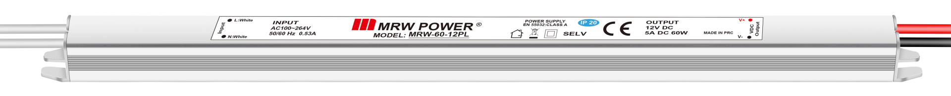 MERVESAN MRW-60-12PL 12V 5A ULTRA SLIM ADAPTÖR