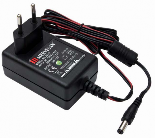 MERVESAN MT-2512P 12V 2A PRİZ MODELİ ADAPTÖR