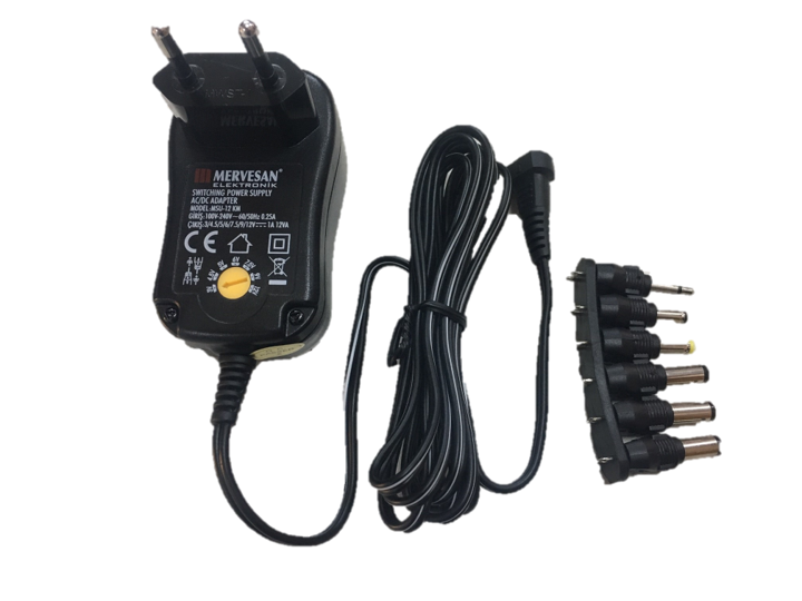 MERVESAN MTU-12KM 1A AYARLI ADAPTÖR