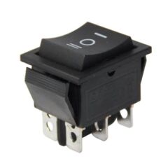 IC-108-S Geniş Işıksız Anahtar ON-OFF-ON 30A 6P
