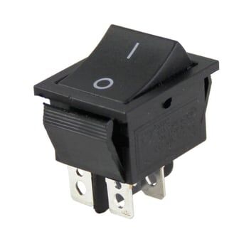 IC-109 Geniş Işıksız Yaylı Anahtar OFF-MOM 4P