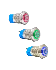 E12AT 12MM POWER SİMGELİ KALICILI 12-24V
