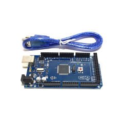 Arduino Mega 2560 R3 Klon Geliştirme Kartı + USB Kablo (ATmega2560 - USB/Serial FTDI/Atmega16U2)