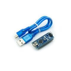Arduino Nano Klon Geliştirme Kartı + USB Kablo (ATmega328P - Mini Boyut)