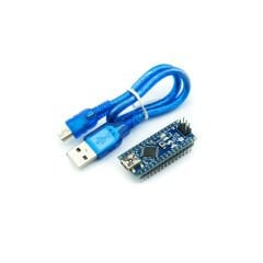 Klon Arduino Nano 328 - FT232 USB-Serial Dönüştürücülü Geliştirme Kartı + USB Kablo
