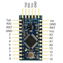 Klon Arduino Pro Mini 3.3V – ATmega328P Tabanlı Mikrodenetleyici Kartı