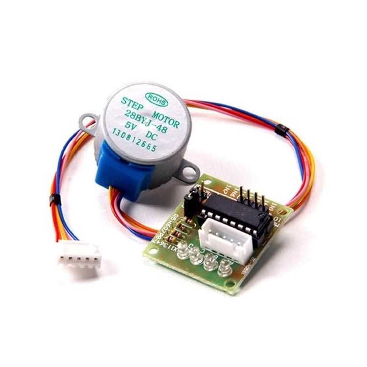ULN2003A 28BYJ-48 5V Step Motor Sürücü Kartı Seti – Arduino Uyumlu Redüktörlü Step Motor