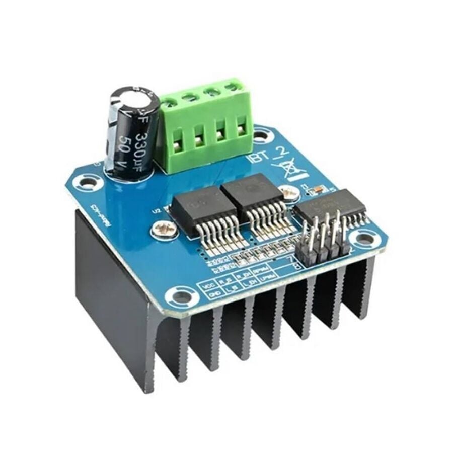 BTS7960B 40A 28V DC Motor Sürücü Modülü – PWM Kontrollü