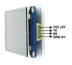 Nextion 3.5” Dokunmatik HMI TFT LCD Ekran – 16MB Dahili Hafıza, UART Destekli