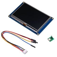 Nextion 4.3” Akıllı Dokunmatik HMI TFT LCD Ekran – 16MB Dahili Hafıza, UART Destekli