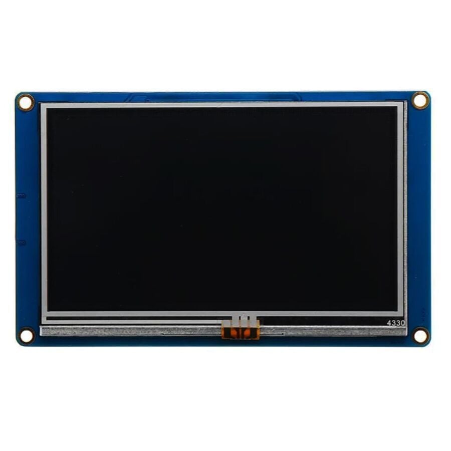 Nextion 4.3” Akıllı Dokunmatik HMI TFT LCD Ekran – 16MB Dahili Hafıza, UART Destekli