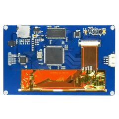 Nextion 5.0” Dokunmatik HMI TFT LCD Ekran – 16MB Dahili Hafıza, UART Destekli