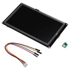 Nextion 7.0” Dokunmatik HMI TFT LCD Ekran – 32MB Dahili Hafıza + 8 Port GPIO