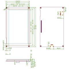 Nextion 7” R Serisi HMI Rezistif Dokunmatik TFT LCD Ekran – 800x480 – 32MB Hafıza