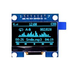 1.3'' 128x64 7 Pin OLED Grafik LCD Ekran Modülü – SSD1306 – I2C – Mavi