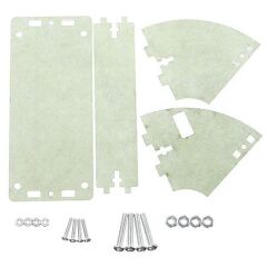 2x16 LCD Ekran Koruma ve Montaj Kasası