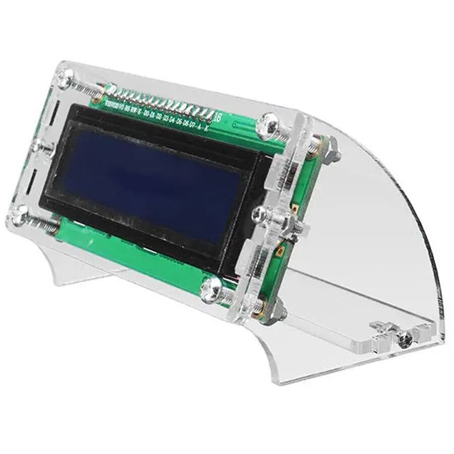 2x16 LCD Ekran Koruma ve Montaj Kasası