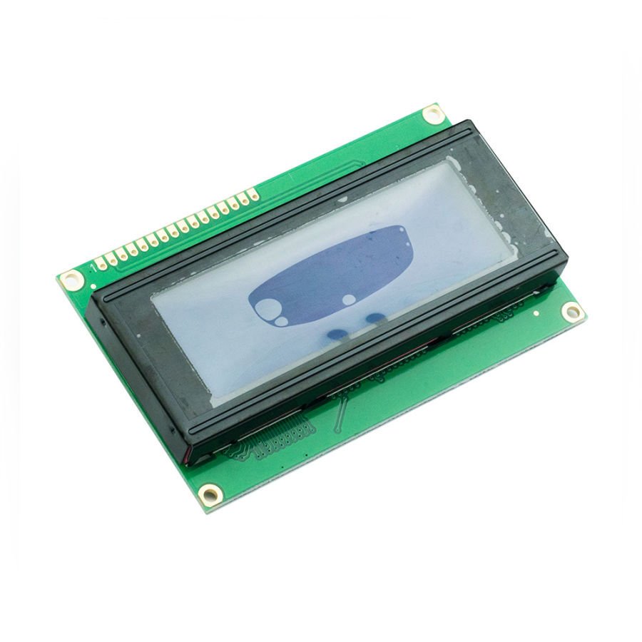 4x20 Karakter LCD Ekran – 2004A – Mavi Arka Işık, Beyaz Karakter
