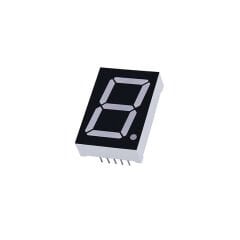 20mm Kırmızı LED 7 Segment Display – Ortak Katot, Siyah Yüzey