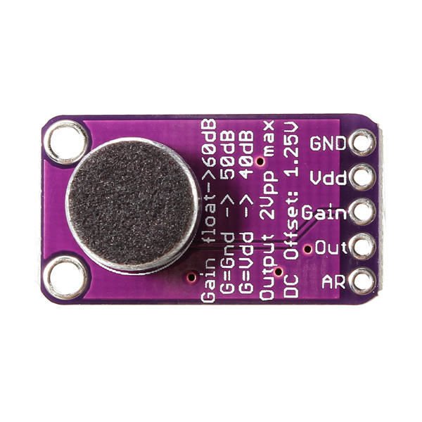 Max9814 Mikrofon Amplifikatör Modülü