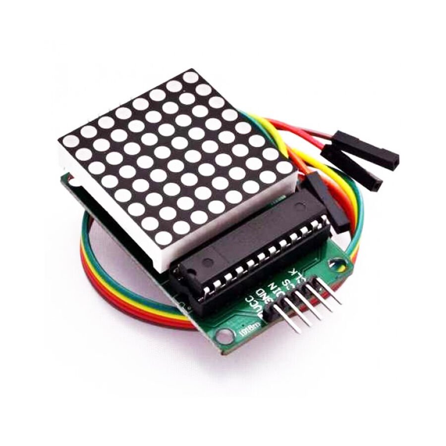 8x8 Kırmızı LED Dot Matrix Arduino Shield