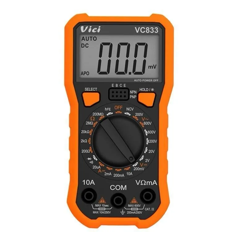 Vici VC-833 Profesyonel Dijital Multimetre
