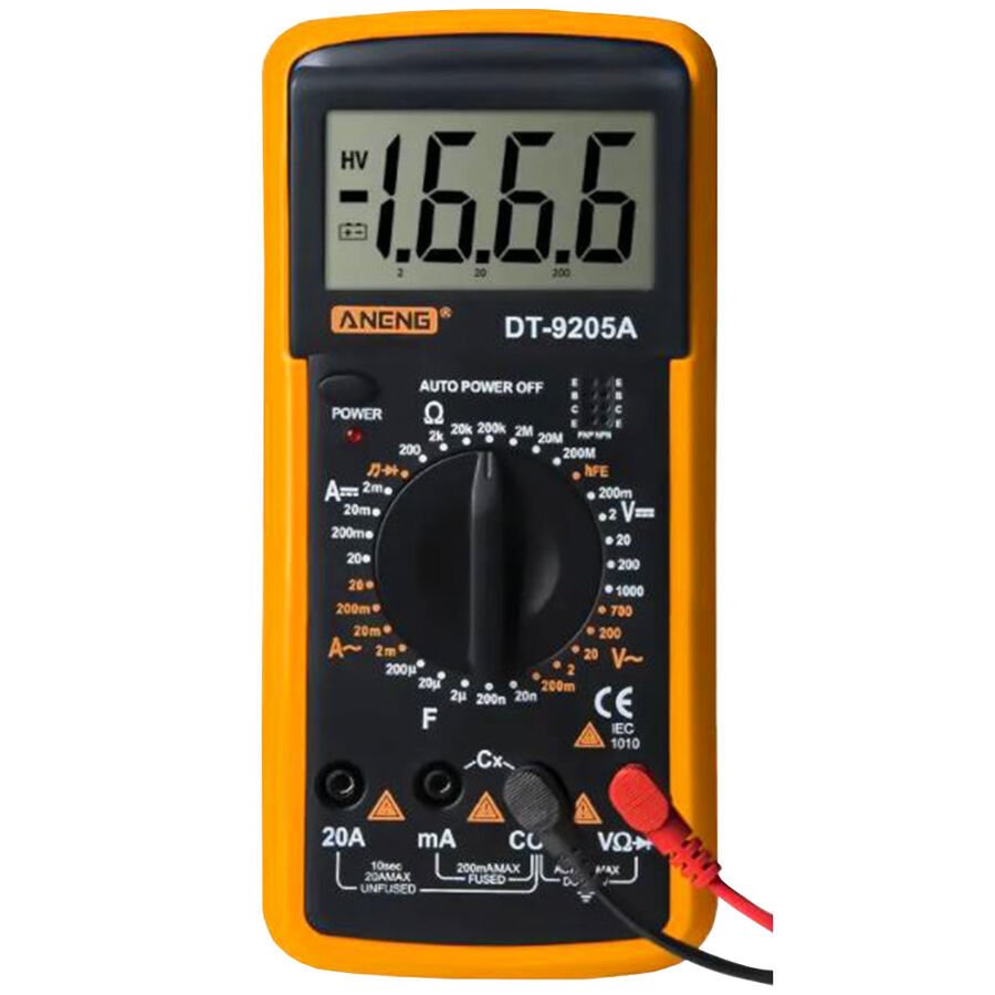 ANENG DT9205A Geniş Ekran Multimetre