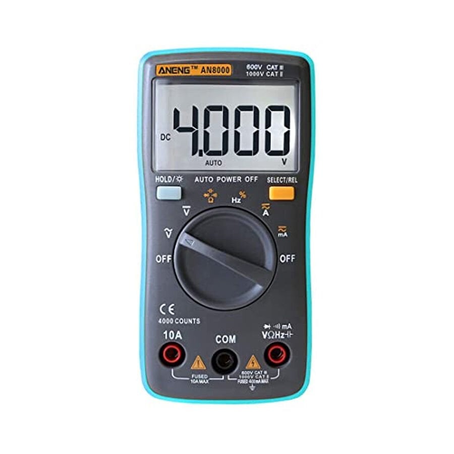 ANENG AN8000 Pro Otomatik Kademeli Multimetre
