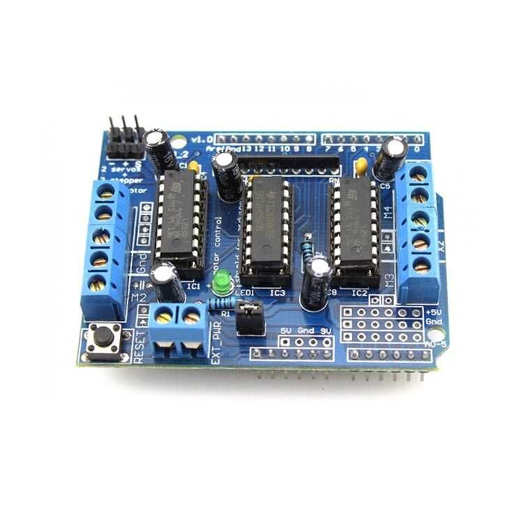 Arduino Motor Shield L293D - DC, Step ve Servo Motor Kontrol Kartı
