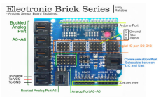Arduino Uno Sensör Shield - Genişletme Kartı