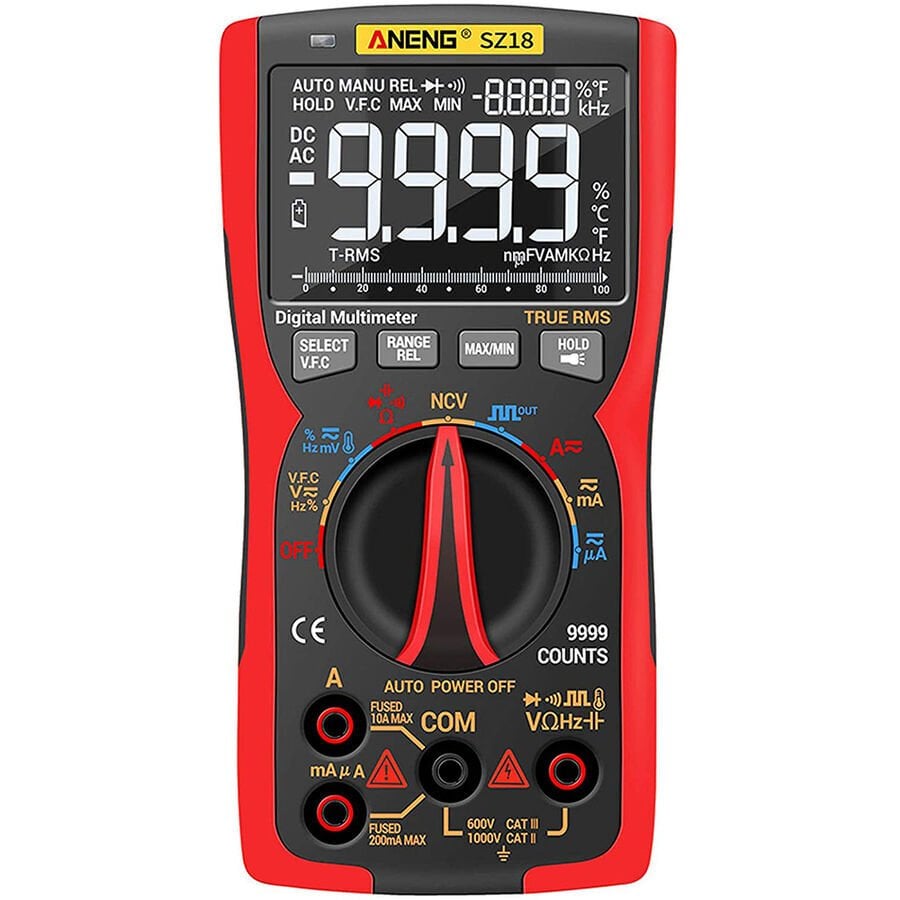 ANENG SZ18 Pro Otomatik Kademeli Multimetre