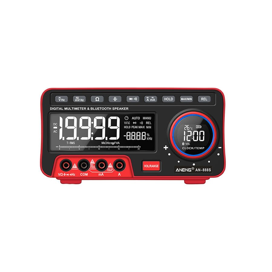 ANENG AN888S Profesyonel Dijital Multimetre + Bluetooth Hoparlör