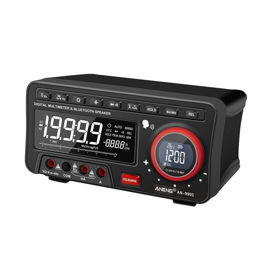 ANENG AN999S Profesyonel Dijital Multimetre + Bluetooth Hoparlör