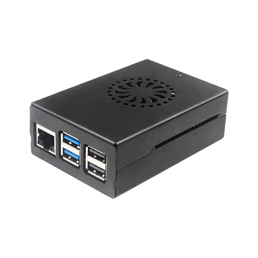 Pi5 Metal Kasa + Soğutucu ve Fan