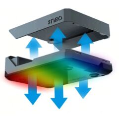 Argon NEO Pi4 İnce Alüminyum Kasa