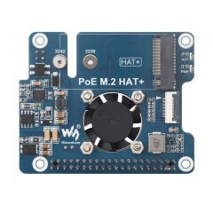 Raspberry Pi 5 PoE + PCIe M.2 NVMe SSD Genişleme Kartı (2230/2242 – NVMe)