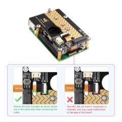 Raspberry Pi 5 PCIe – M.2 NVMe SSD Adaptör Kartı (2230/2242/2260/2280)