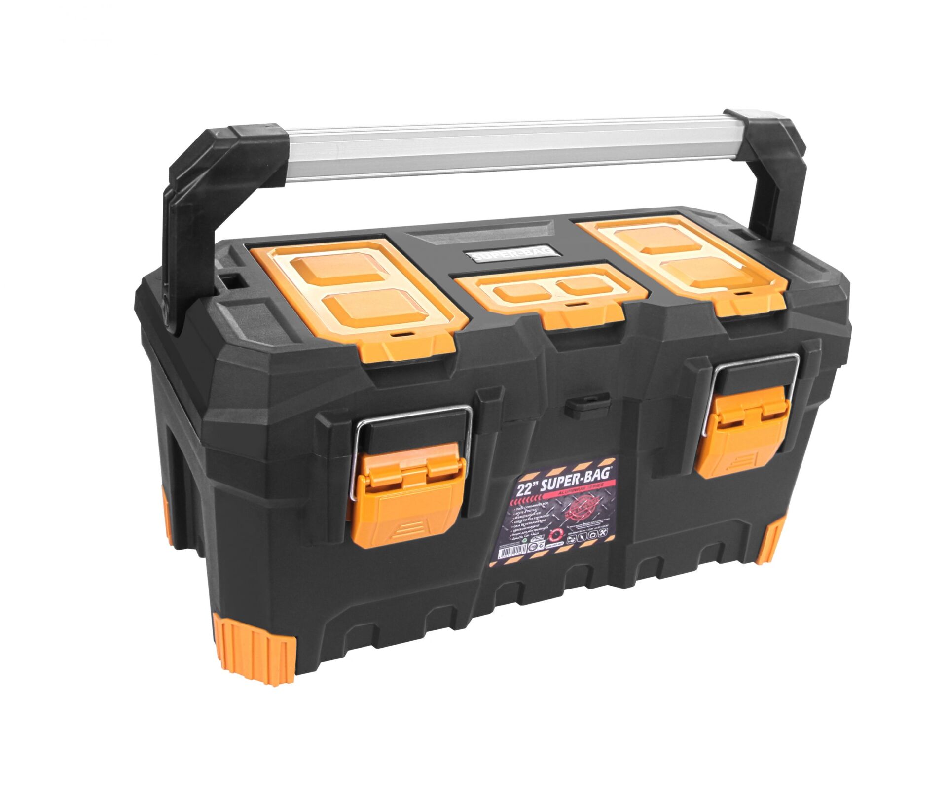 22″ Black-Alüminyum Saplı Takım Çantası ASR-4051