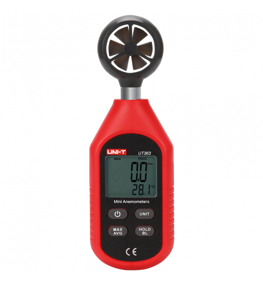 Uni‑T UT‑363 Mini Anemometre | Kompakt Rüzgar ve Sıcaklık Ölçüm Cihazı