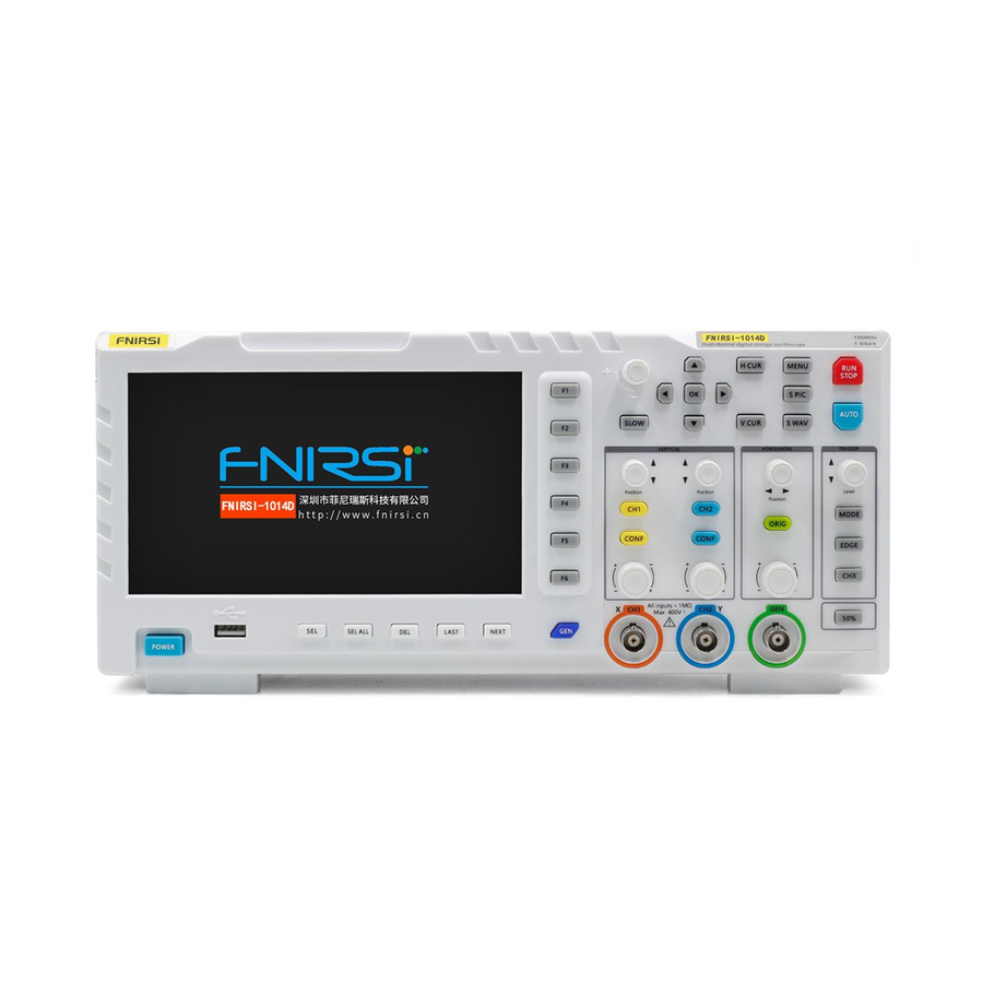 FNIRSI-1014D 2 Kanal Dijital Osiloskop + DDS Sinyal Jeneratörü, 100MHz, 1GSa/s
