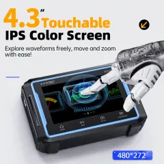 FNIRSI 2C53P 3’ü1 Arada Tablet Osiloskop + Multimetre + Fonksiyon Jeneratörü 50MHz 250MS/s