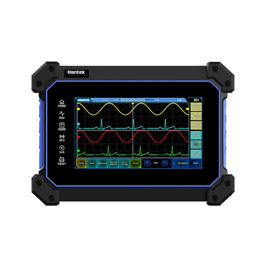 Hantek TO1112D 2 Kanal Dijital Osiloskop 110MHz 250MSa/S + 25MHz Sinyal Jeneratörü