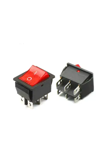 IC-104A Geniş Işıklı Anahtar 6P ON-OFF