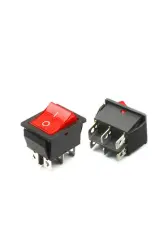 IC-104A Geniş Işıklı Anahtar 6P ON-OFF