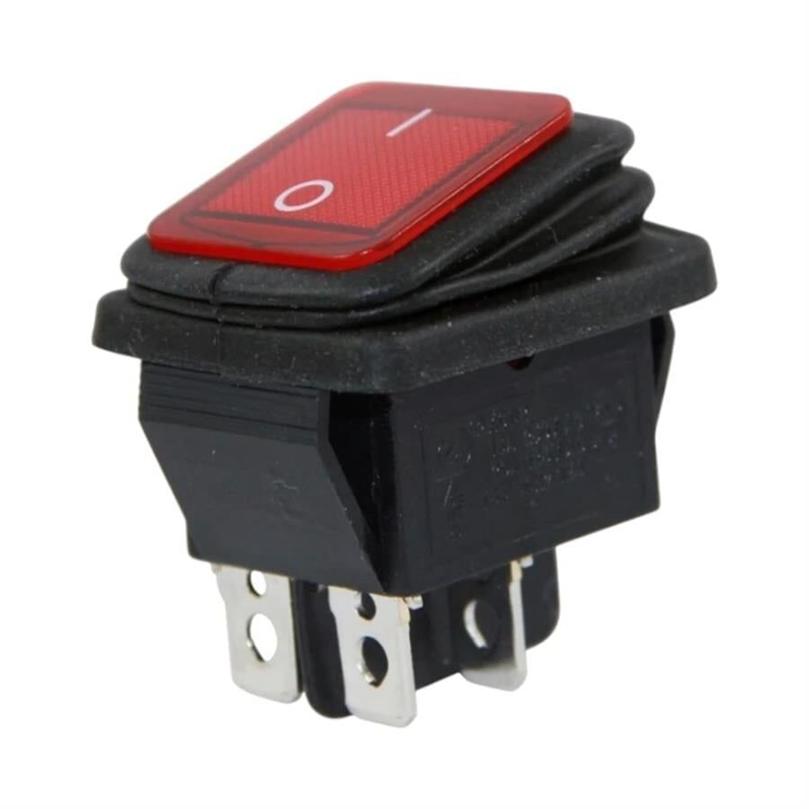 IC104W-S GENİŞ IŞIKLI KIRMIZI 4P KÖRÜKLÜ 30A