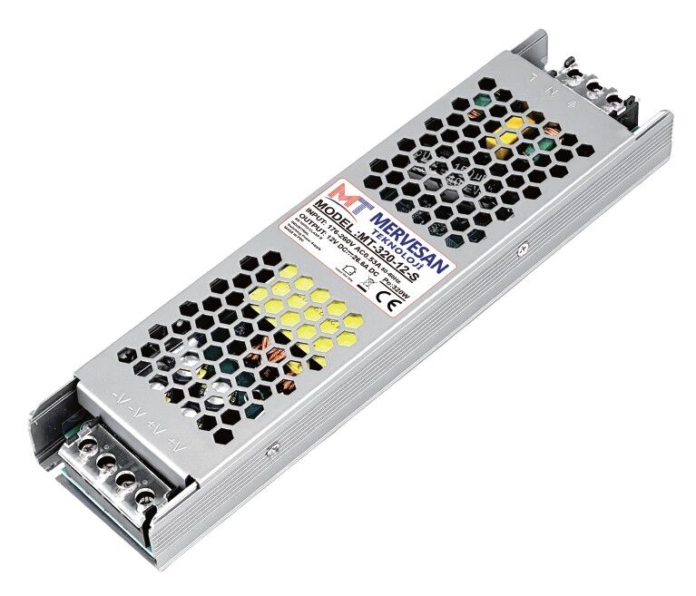 MERVESAN MT-320-12-S 12V 26.5A SLIM ADAPTÖR
