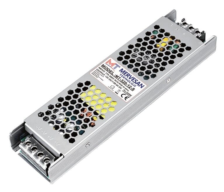 MERVESAN MT-320-24-S 24V 13.25A SLIM ADAPTÖR